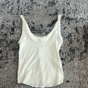 BDG cream colored tank. size M
